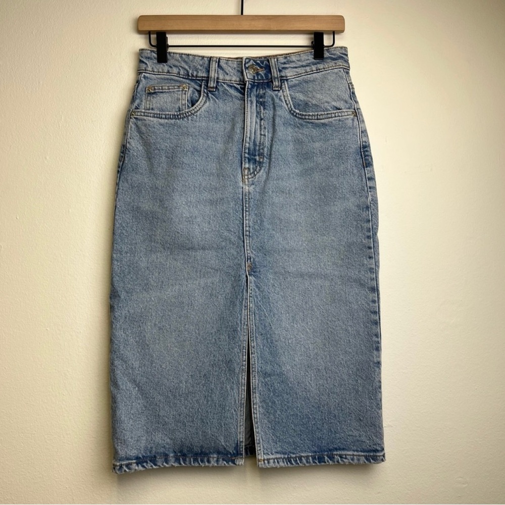 ZARA Jean Skirt